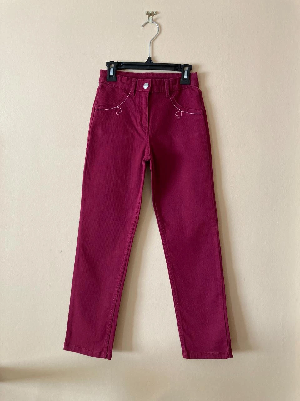 Pantalon fille Sergent Major 9 ans (134cm) ajustable